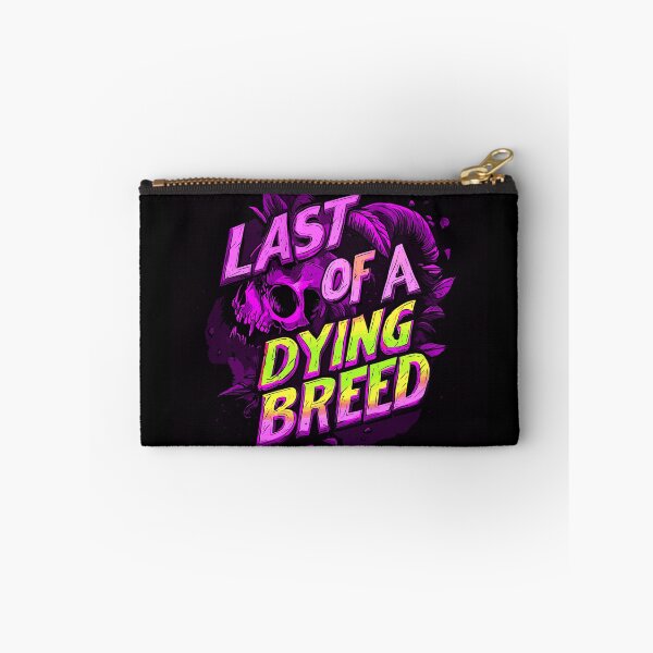 Item preview, Last Of A Dying Breed -Gothic Skull with Rainbow Gradient Text designed and sold by Artbyminga.