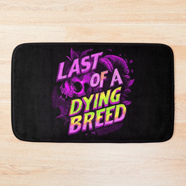 Item preview, Last Of A Dying Breed -Gothic Skull with Rainbow Gradient Text designed and sold by Artbyminga.