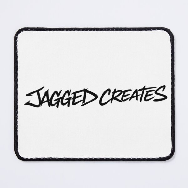 Item preview, Jagged Creates Black Long Logo designed and sold by JaggedCreates.