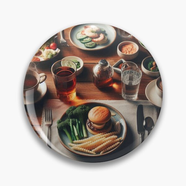 Item preview, Silent Supper – Dinner Set for One with Mid-Bite Mystery designed and sold by ashokreddy343.