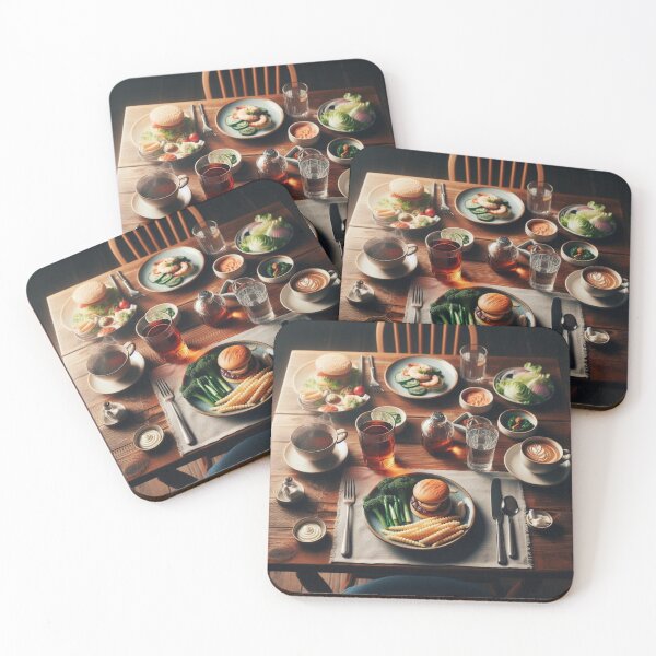 Item preview, Silent Supper – Dinner Set for One with Mid-Bite Mystery designed and sold by ashokreddy343.