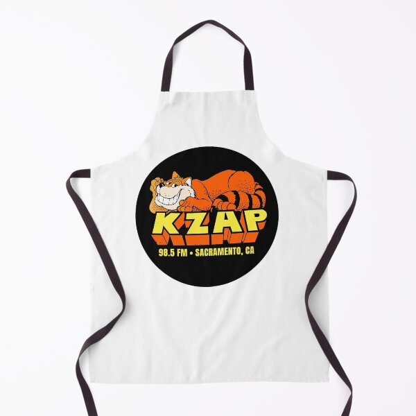 Item preview, KZAP 98.5 Radio Sacramento, CA in black circle designed and sold by PIXEL POP DESIGNS - Beyond the Norm!.