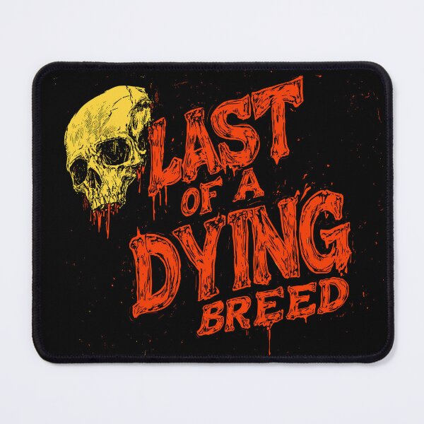 Item preview, Dark Fantasy Skull Quote – Last of a Dying Breed designed and sold by Artbyminga.