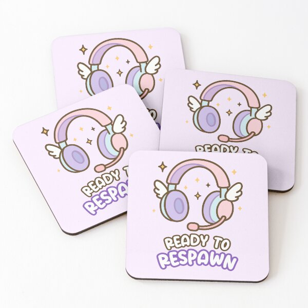 Item preview, Ready to Respawn Gamer Girl Headset designed and sold by PandaPuffPrints.