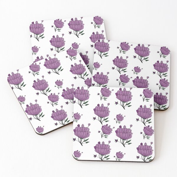 Item preview, Purple Blooming Seamless Pattern for Accessories designed and sold by LifeTU.