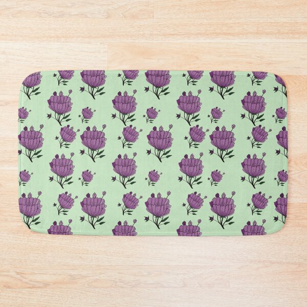 Item preview, Purple Blooming Seamless Pattern for Accessories designed and sold by LifeTU.