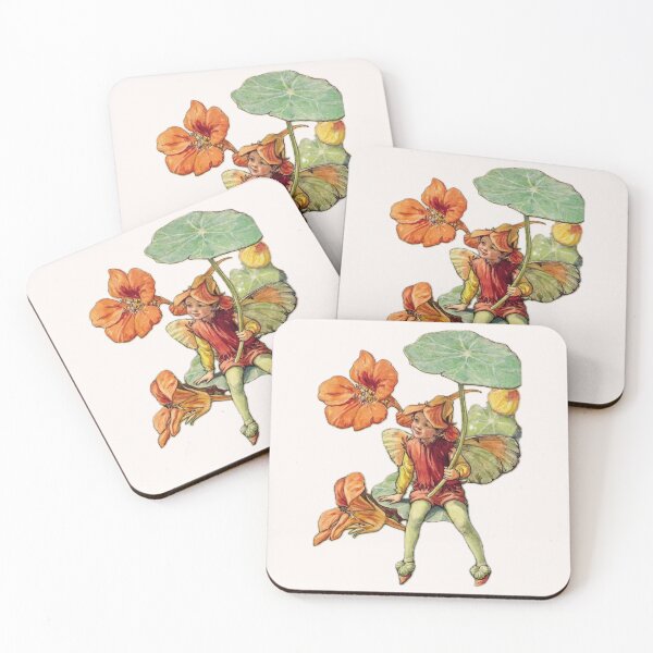 Item preview, Orange Flower Fairy | Cicely Mary Barker designed and sold by lea-lani.