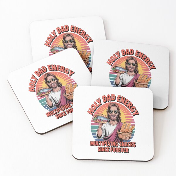 Item preview, Holy Dad Energy Multiplying Snacks Dad Humor Tee designed and sold by stickercuffs.