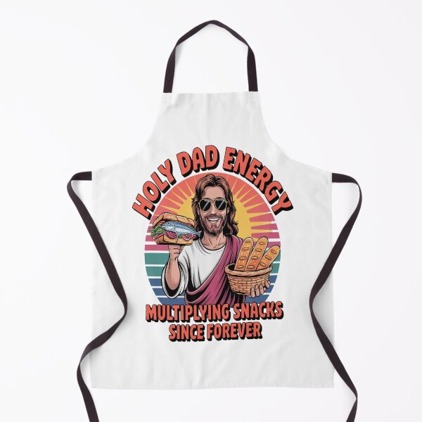 Item preview, Holy Dad Energy Multiplying Snacks Dad Humor Tee designed and sold by stickercuffs.