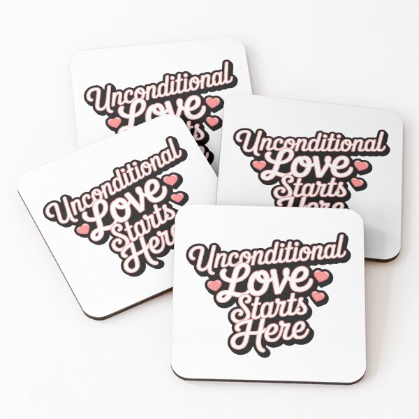 Item preview, Unconditional Love Starts Here – Animal Rescue designed and sold by CuteDesignables.