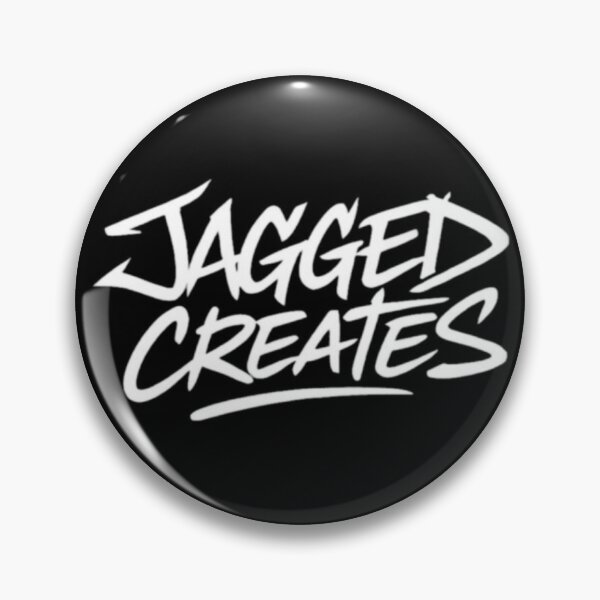 Artikelvorschau, Jagged erstellt weißes Logo entworfen und verkauft von JaggedCreates.