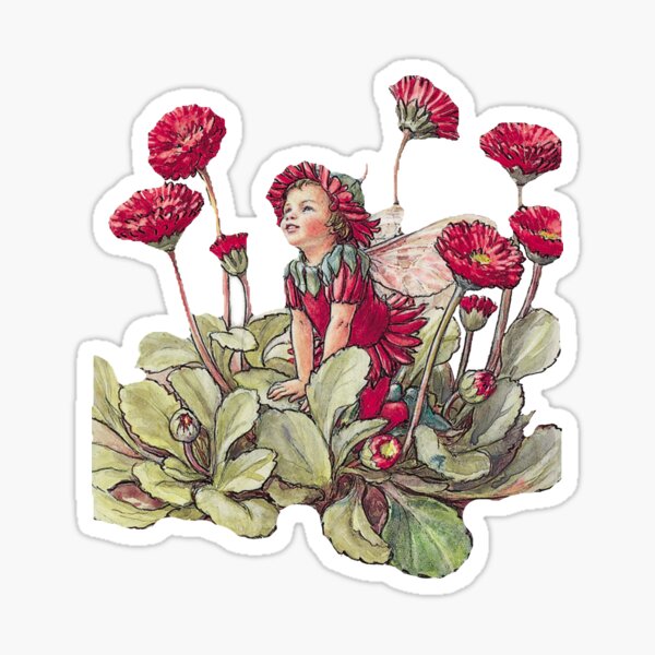 Item preview, Daisy Flower Fairy | Cicely Mary Barker designed and sold by lea-lani.