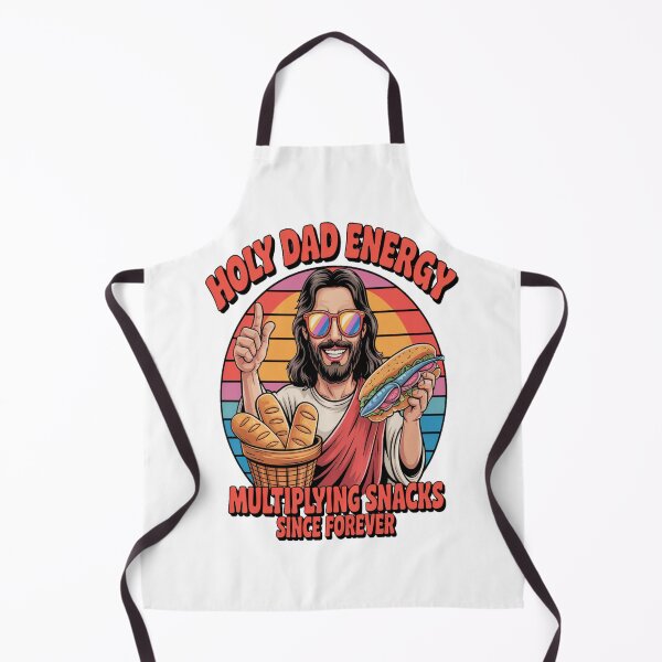 Item preview, Holy Dad Energy Multiplying Snacks Dad Humor Tee designed and sold by stickercuffs.