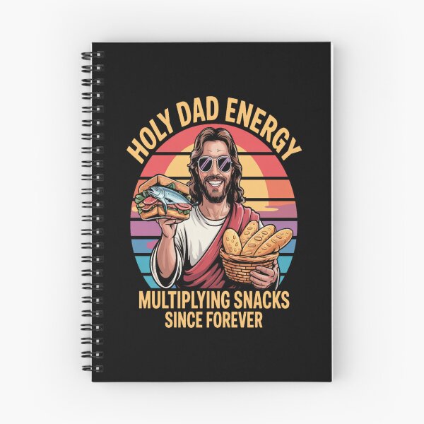 Item preview, Holy Dad Energy Multiplying Snacks Dad Humor Tee designed and sold by stickercuffs.