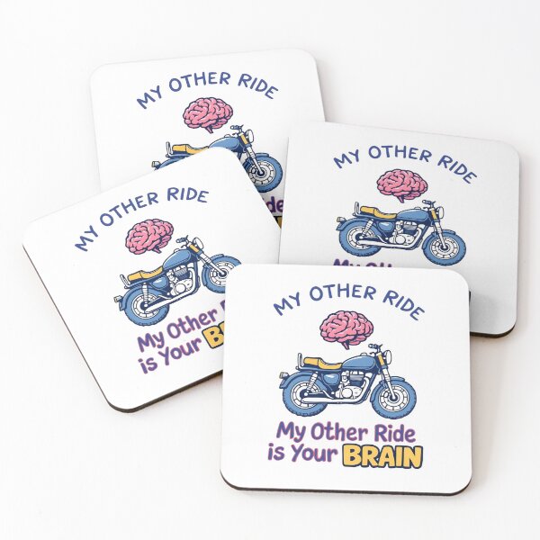 Item preview, My other ride is your brain designed and sold by ManikRaja.