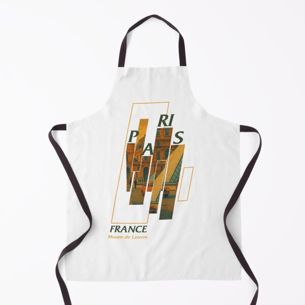 Item preview, I love PARIS - MUSEE DE LOUVRE  Vintage Poster designed and sold by Earth Celebration Designs.