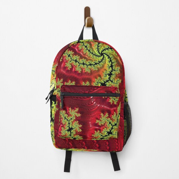 Item preview, Red and Yellow Mandelbrot with Sphere designed and sold by Yolanda Caporn Art.
