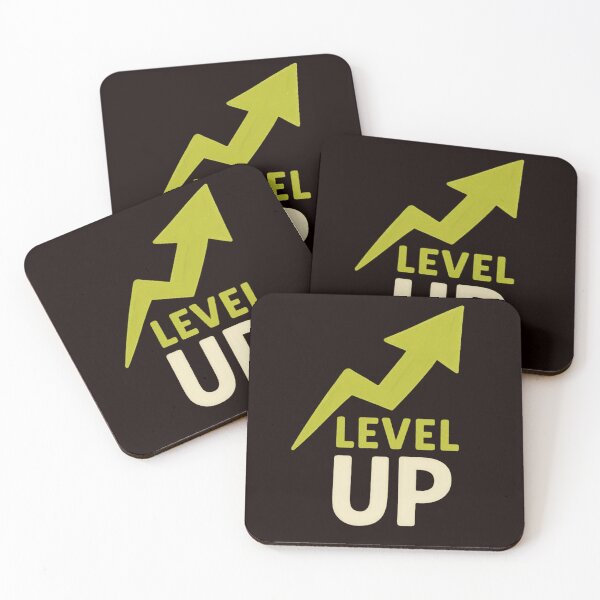 Item preview, LEVEL UP - Motivational Arrow Design for Gamers & Dreamers designed and sold by Tadeusz1.