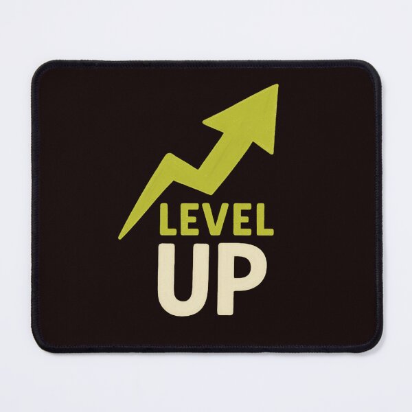 Item preview, LEVEL UP - Motivational Arrow Design for Gamers & Dreamers designed and sold by Tadeusz1.