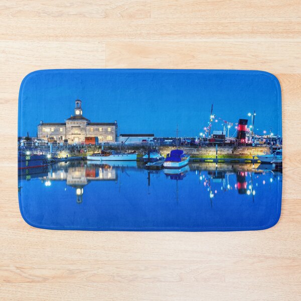 Item preview, Ramsgate Royal Harbour blue Hour Reflection designed and sold by Alisonchambers2.