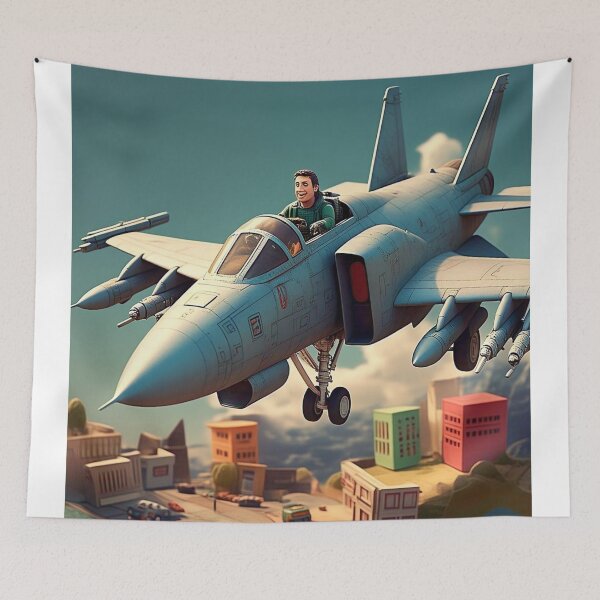 Item preview, "Happy Pilot City Flight" designed and sold by ONESTARTS ARTS.