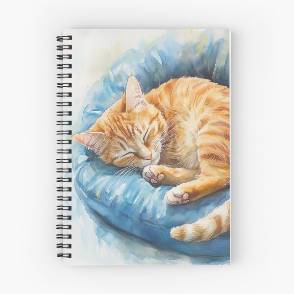 Item preview, Ginger Cat Asleep designed and sold by laurashawart.