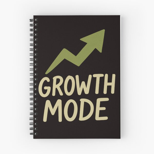 Item preview, Growth Mode – Productivity Mindset Motivation Arrow Design designed and sold by Tadeusz1.