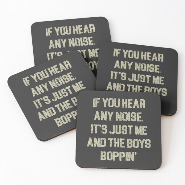 Item preview, If You Hear Any Noise, It's Just Me and the Boys Boppin' 1976 designed and sold by AstroZombie6669.