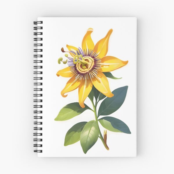 Item preview, Yellow Passiflora 'Amethyst' designed and sold by HOMETOWN86.