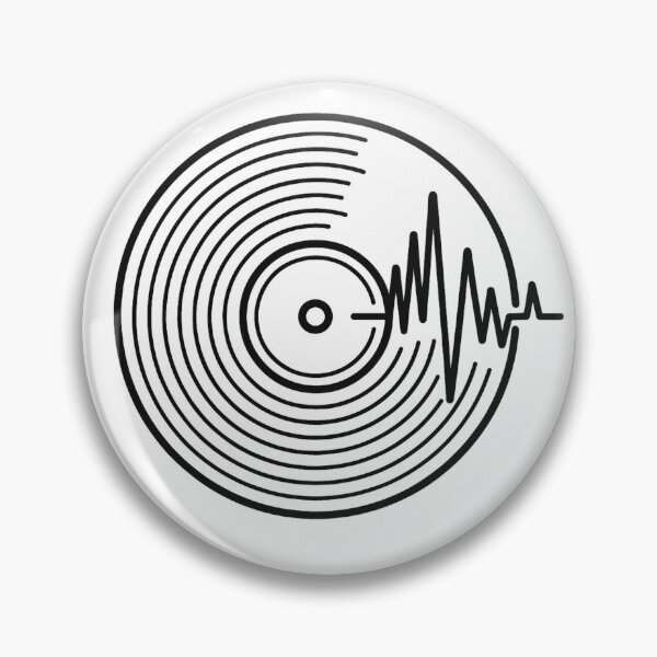 Item preview, Vinyl Sound Wavelength Logo designed and sold by Eyedata.