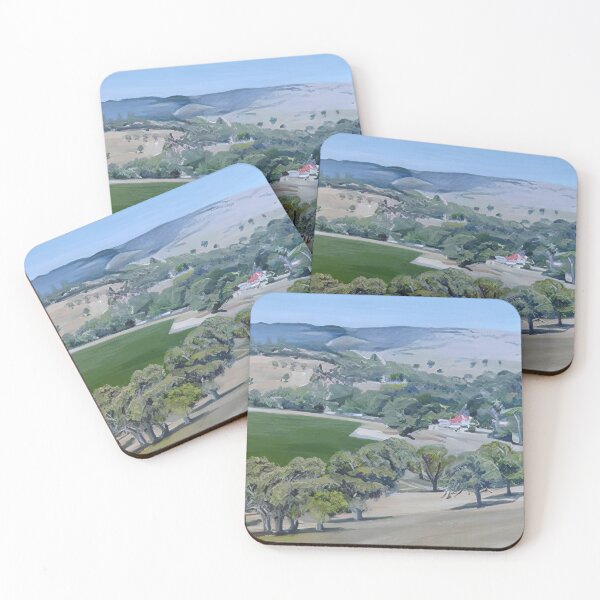 Item preview, Summer Vista Over Yankalilla by Adelaide Artist Avril Thomas designed and sold by AvrilThomasart.