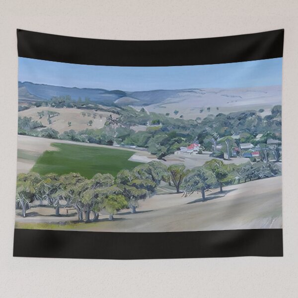 Item preview, Summer Vista Over Yankalilla by Adelaide Artist Avril Thomas designed and sold by AvrilThomasart.