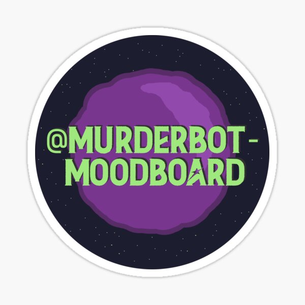 Item preview, Murderbot-Moodboard Planet Design designed and sold by Spacecraftery.