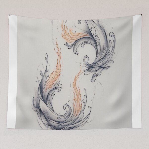 Item preview, Soft lines pattern designed and sold by saly55887.
