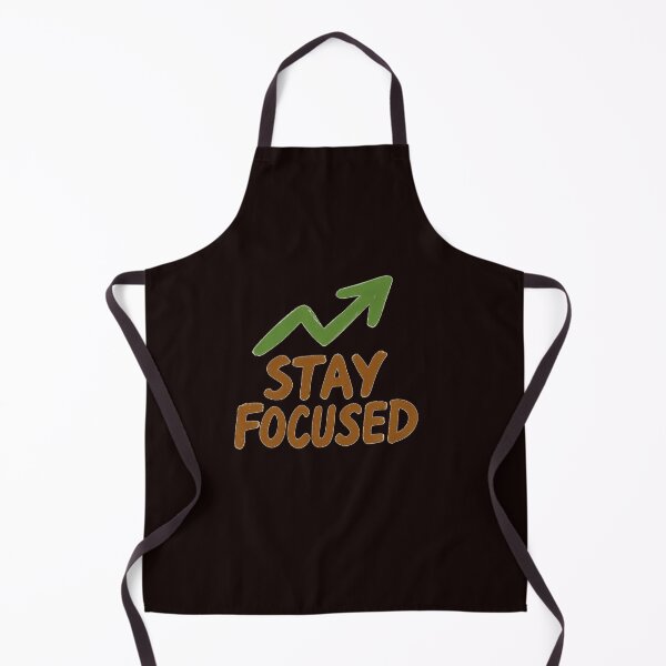 Item preview, Stay Focused – Motivational Quote with Growth Arrow designed and sold by Tadeusz1.