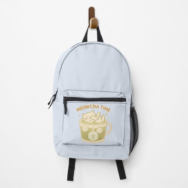 Item preview, Meowcha Time – Relaxing Cat in Iced Matcha designed and sold by MLynCollective.
