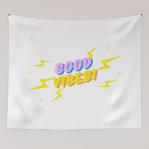 Item preview, Good vibes motivational quote for positive people designed and sold by CameltStudio.