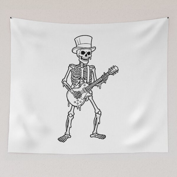 Item preview, Rockstar Skeleton designed and sold by Amir Faysal.