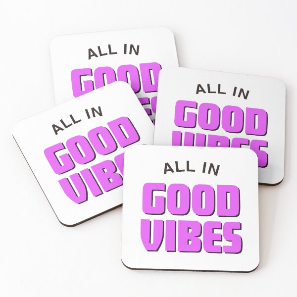 Item preview,  Good vibes motivational quote for positive people designed and sold by CameltStudio.