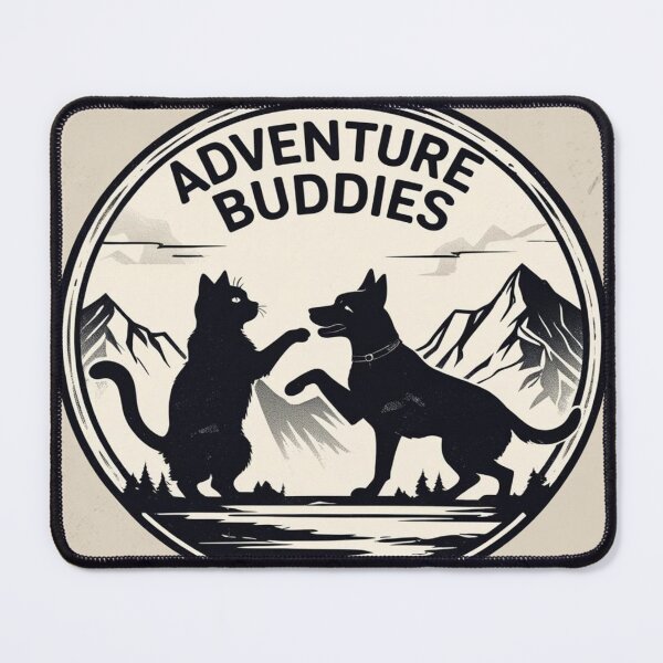 Item preview, Cute dog and cat stickers - funny pet lovers designs for t-shirts and gifts designed and sold by dog&cat.