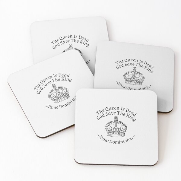 Item preview, The Queen Is Dead, God Save The King designed and sold by Kings-Square.