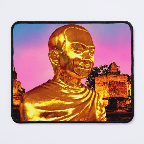 Item preview, Golden Monk designed and sold by OldDogNewDawn.