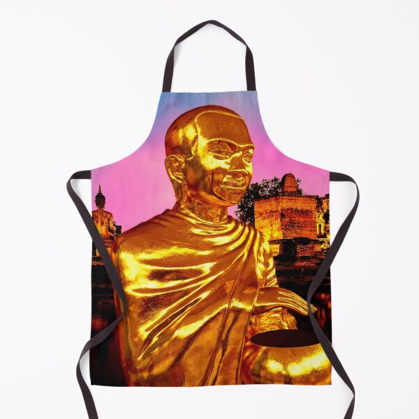 Item preview, Golden Monk designed and sold by OldDogNewDawn.