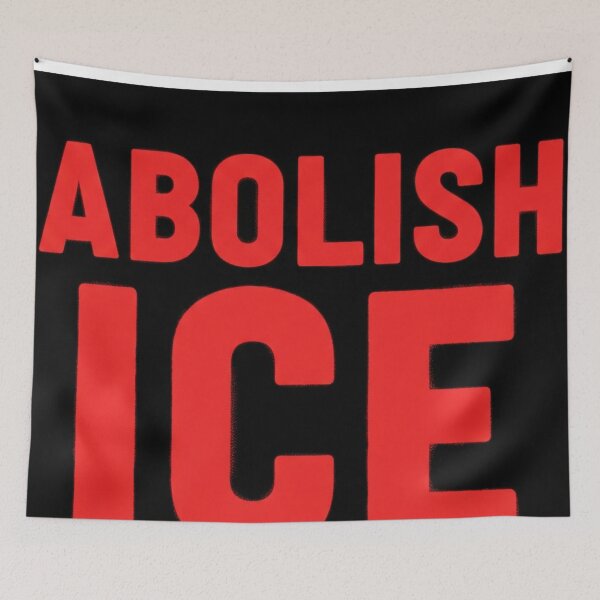 Item preview, Abolish ICE Art Print – Protest Poster for Activists designed and sold by eyesasdaggers.
