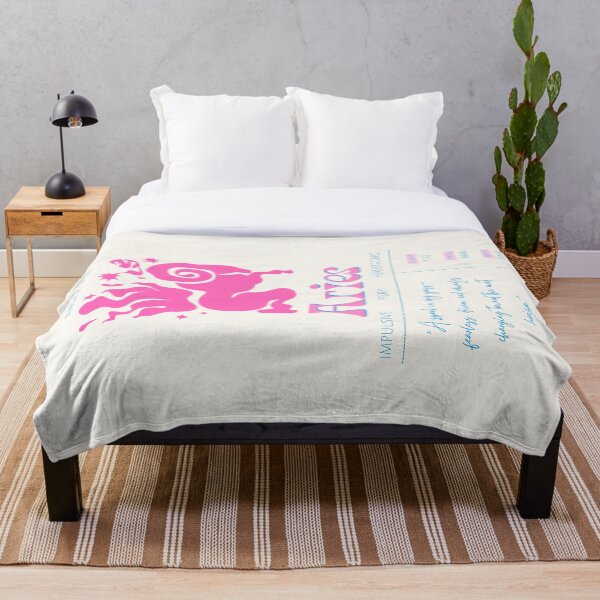 Item preview, Arte de pared con el signo zodiacal Aries, diseño astrológico designed and sold by weird.person.