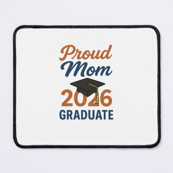 Item preview, Proud Mom of a 2026 Graduate designed and sold by GradVibes.