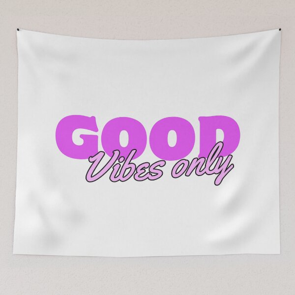 Item preview, Good vibes motivational quote for positive people designed and sold by CameltStudio.