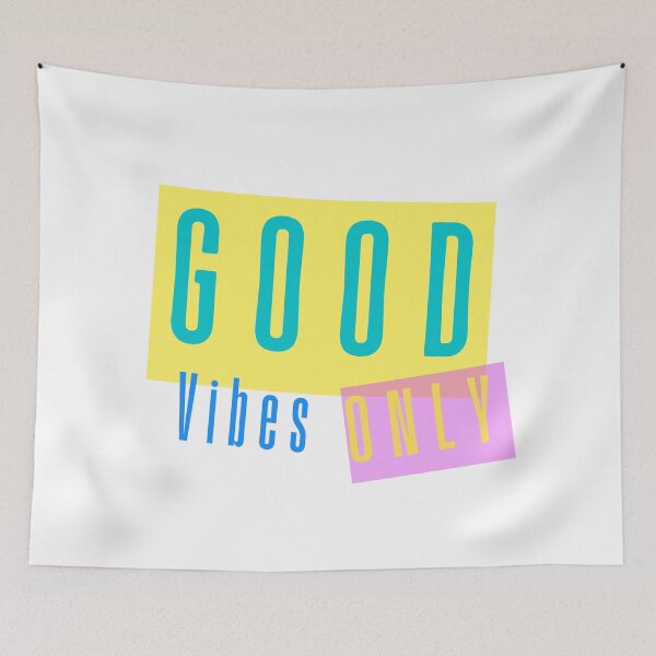 Item preview,  Good vibes motivational quote for positive people designed and sold by CameltStudio.