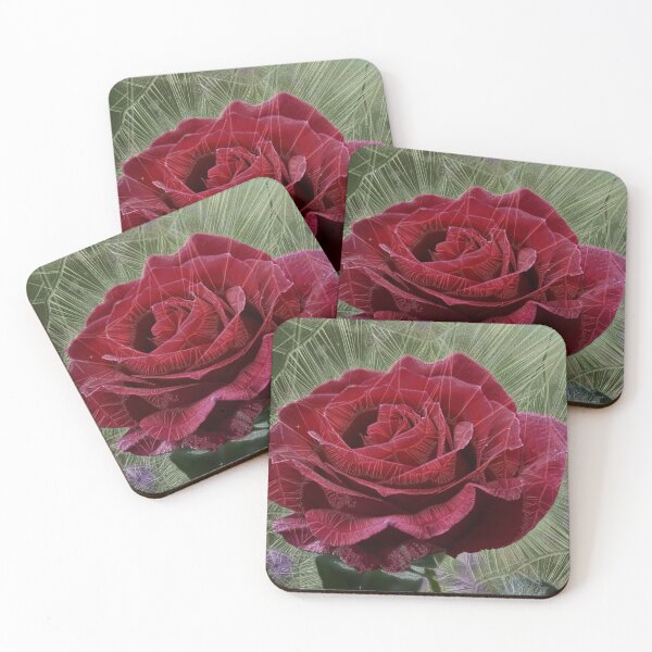 Item preview, Red Rose with Strings Attached designed and sold by Yolanda Caporn Art.