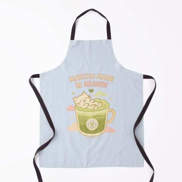 Item preview, Matcha Made in Heaven – Relaxing Cat in Iced Matcha designed and sold by MLynCollective.